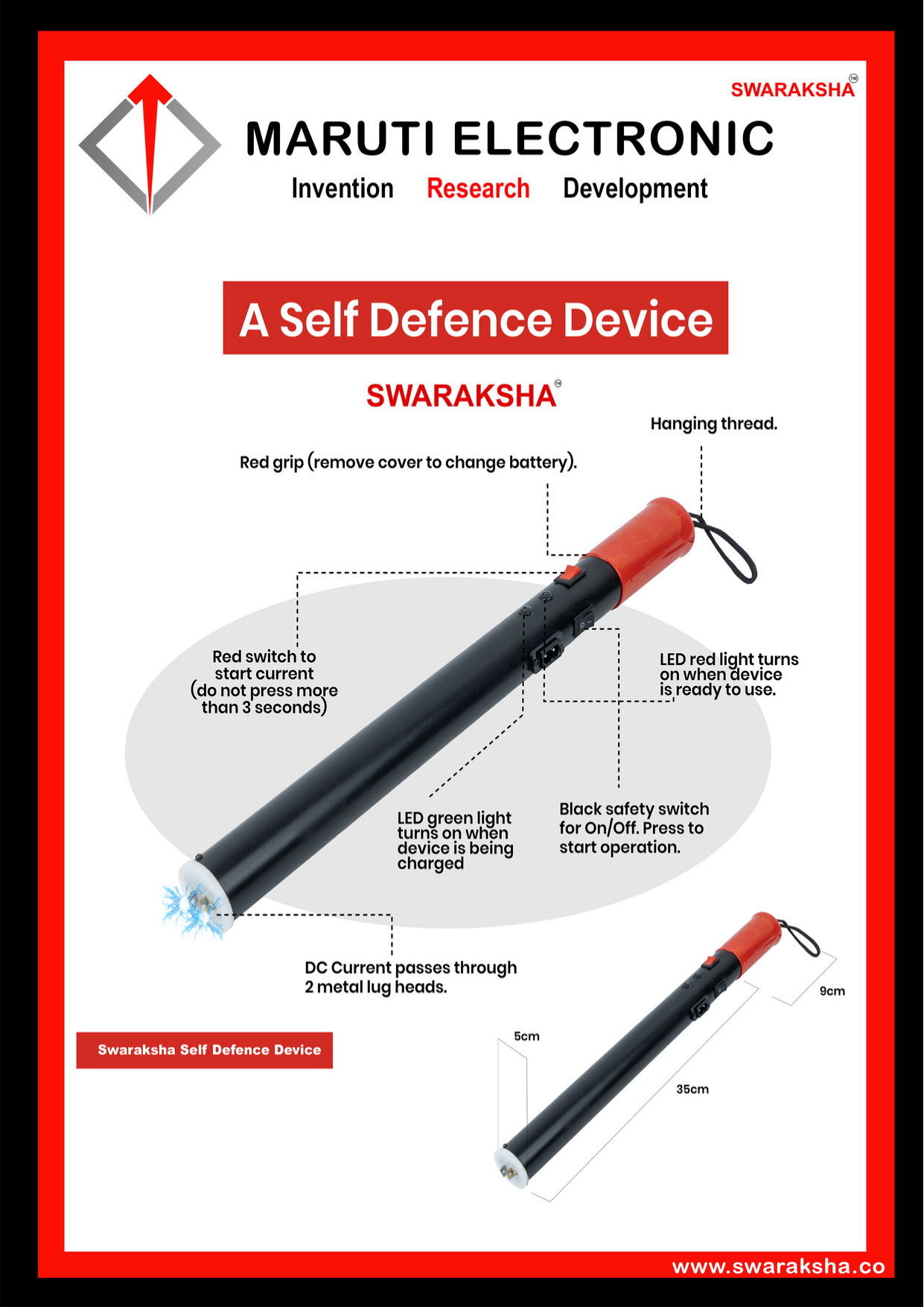 Swaraksha Portable Size 17 inch